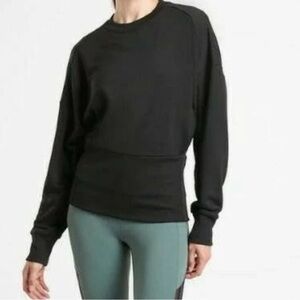 Athleta Women's Black Potrero Sweatshirt